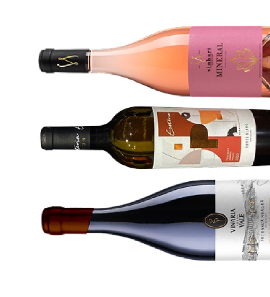 Wine & Dine bottles