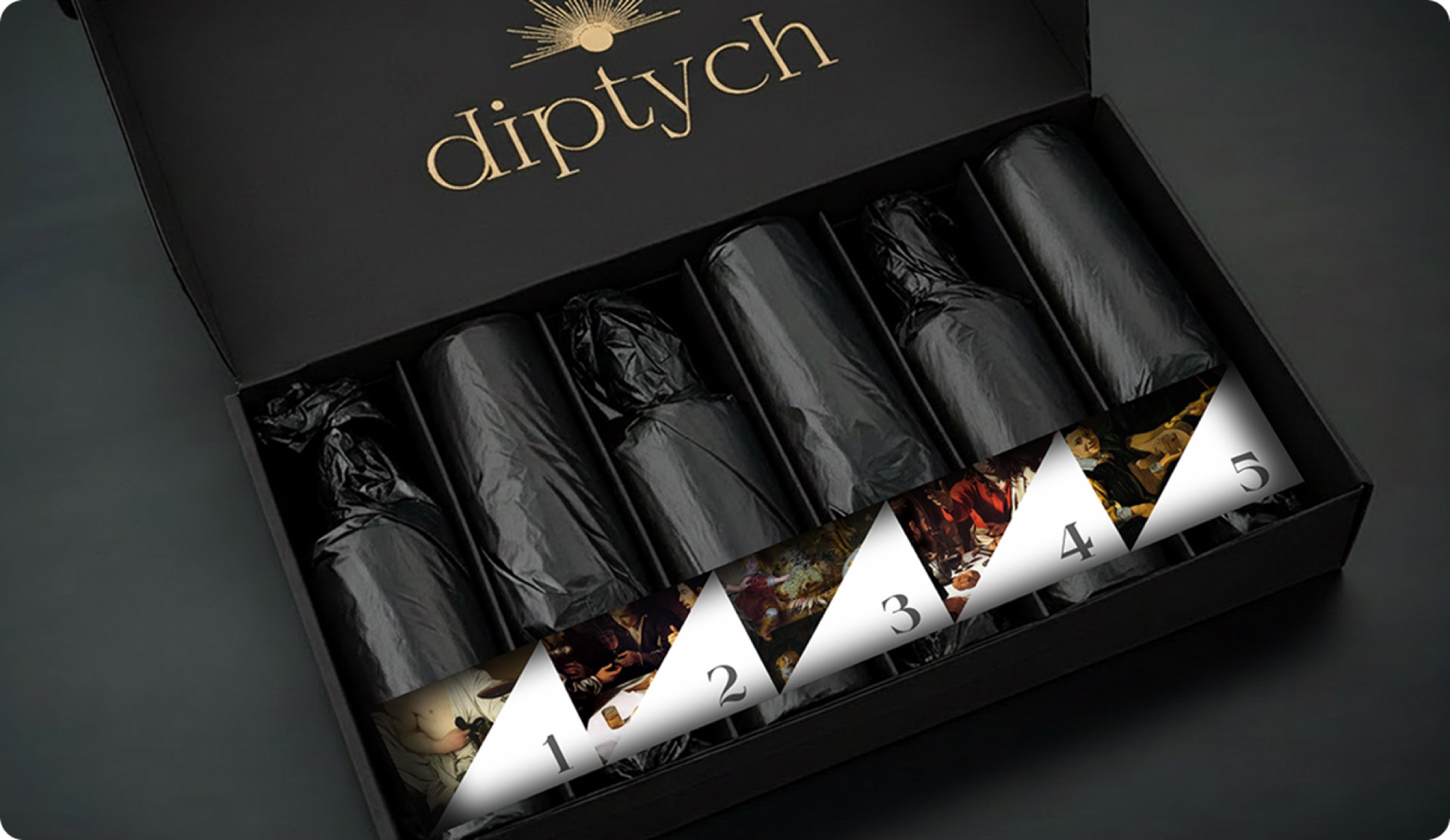 Diptych wine box